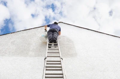 Peinture extérieure à Soubès — façades et ravalement